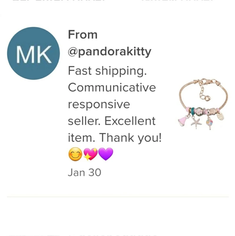 Fashion Jewelry charm bracelet